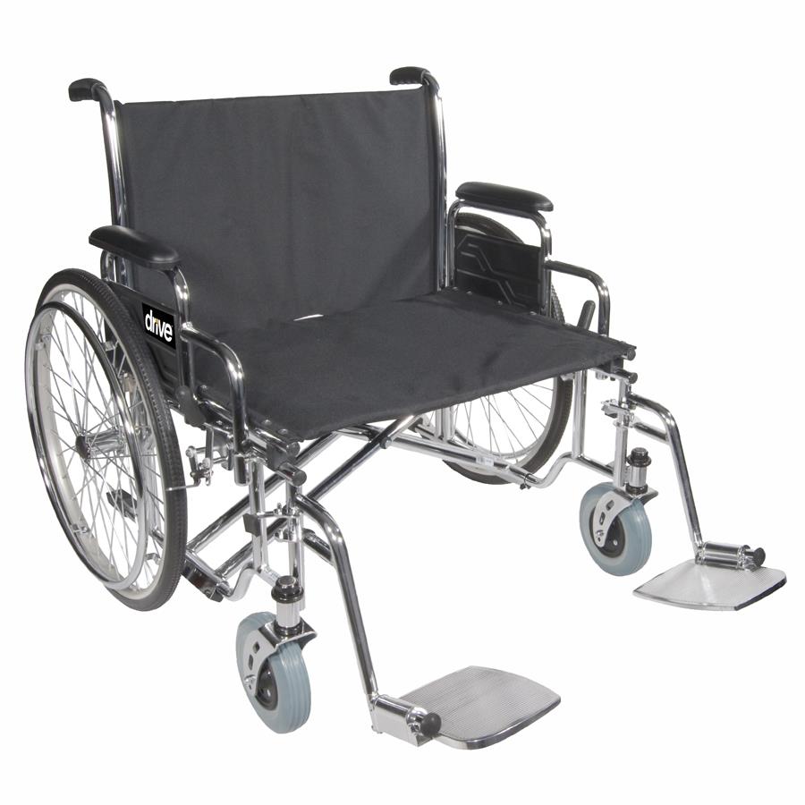 Bariatric Sentra EC Heavy Duty Extra Wide Wheelchair