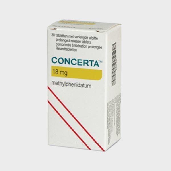 Concerta (Methylphenidate) 18mg