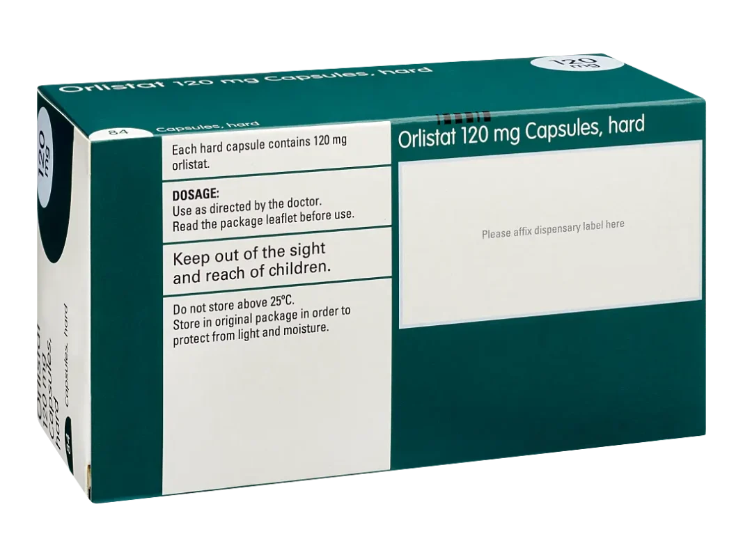Orlistat weight loss capsules