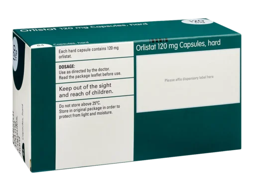 Orlistat weight loss capsules