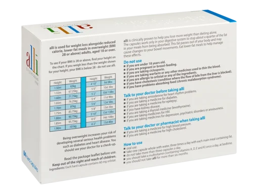 Alli Weight Loss Capsules