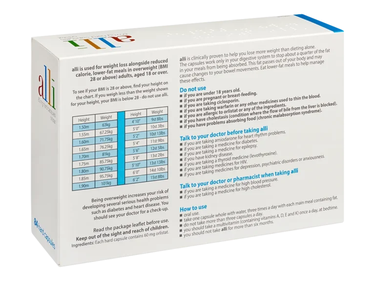 Alli Weight Loss Capsules